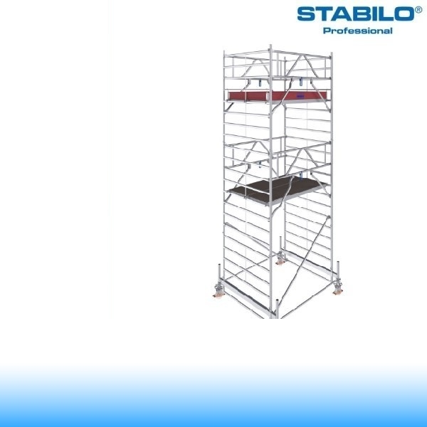 Krause Stabilo Professional gurulóállvány, 500-as sorozat - kétszintes - mezőhossz 2,00 m