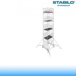 Krause Stabilo Professional gurulóállvány, 500-as sorozat - négyszintes - mezőhossz 2,00 m