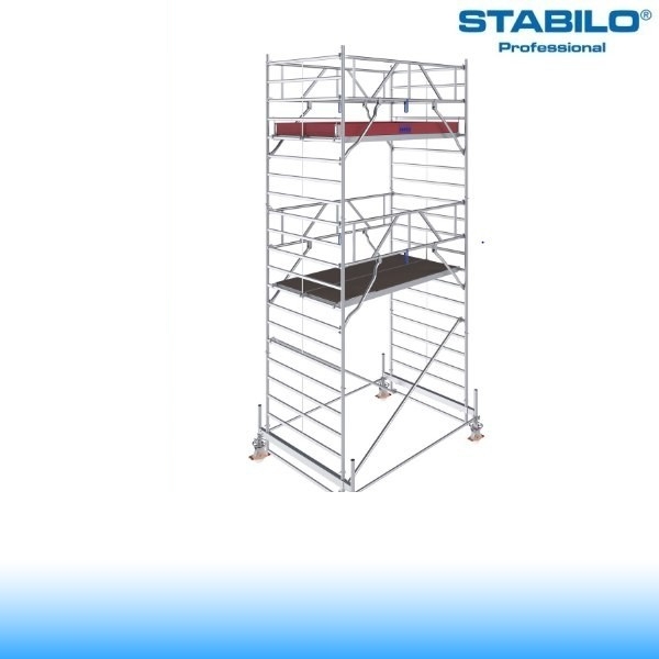 Krause Stabilo Professional gurulóállvány, 500-as sorozat - kétszintes - mezőhossz 2,50 m