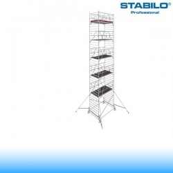 Krause Stabilo Professional gurulóállvány, 500-as sorozat - ötszintes - mezőhossz 2,50 m