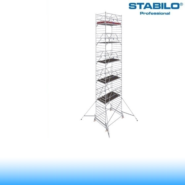 Krause Stabilo Professional gurulóállvány, 500-as sorozat - ötszintes - mezőhossz 2,50 m