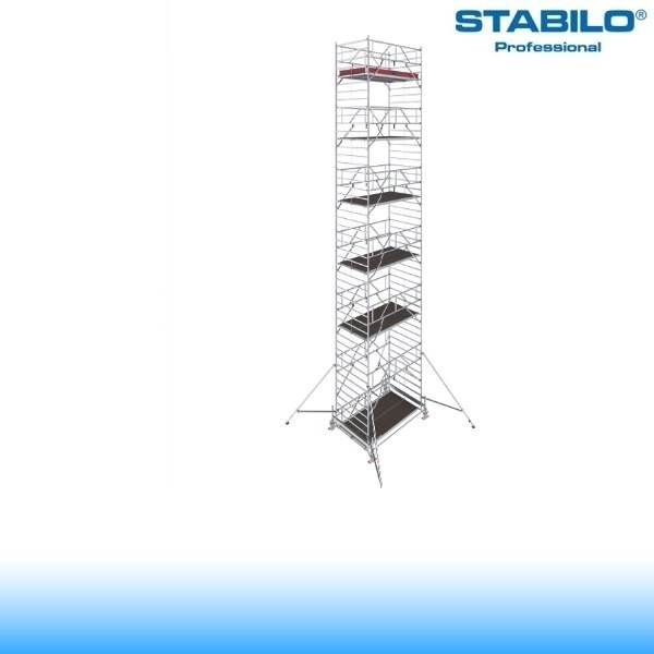 Krause Stabilo Professional gurulóállvány, 500-as sorozat - hatszintes - mezőhossz 2,50 m