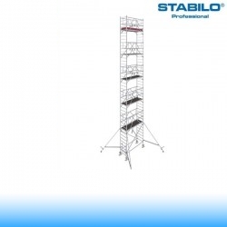 Krause Stabilo Professional gurulóállvány, 1000-es sorozat - ötszintes - mezőhossz 2,00 m