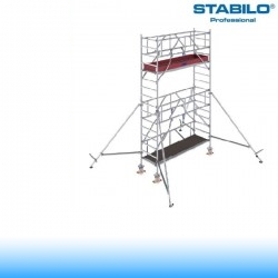 Krause Stabilo Professional gurulóállvány, 1000-es sorozat - kettőszintes - mezőhossz 2,50 m