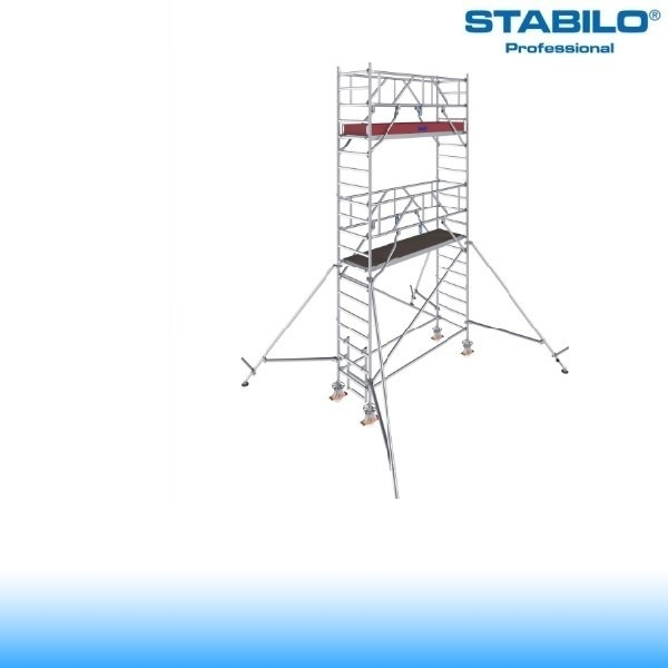 Krause Stabilo Professional gurulóállvány, 1000-es sorozat - kettőszintes - mezőhossz 2,50 m