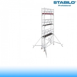 Krause Stabilo Professional gurulóállvány, 1000-es sorozat -háromszintes - mezőhossz 2,50 m