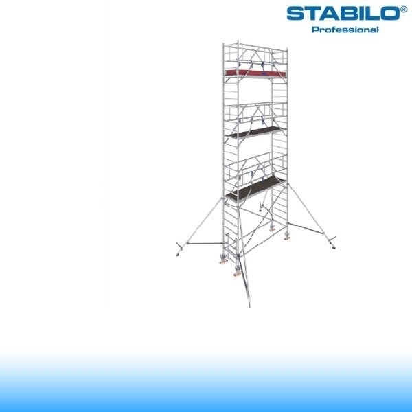 Krause Stabilo Professional gurulóállvány, 1000-es sorozat -háromszintes - mezőhossz 2,50 m