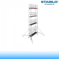 Krause Stabilo Professional gurulóállvány, 1000-es sorozat - négyszintes - mezőhossz 2,50 m