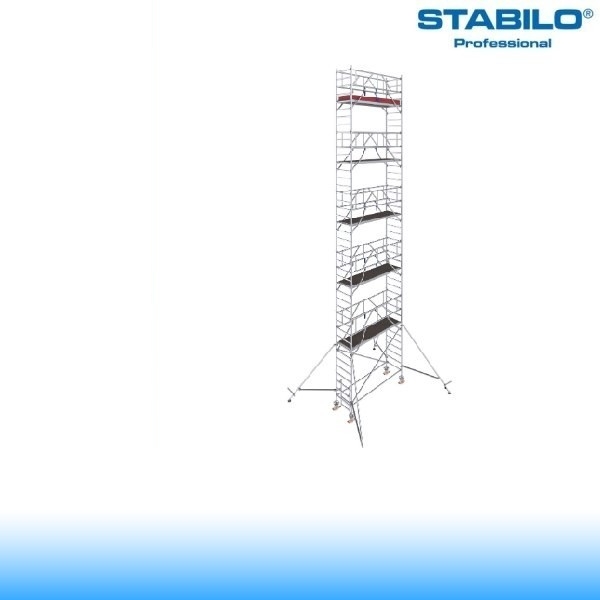 Krause Stabilo Professional gurulóállvány, 1000-es sorozat - ötszintes - mezőhossz 2,50 m