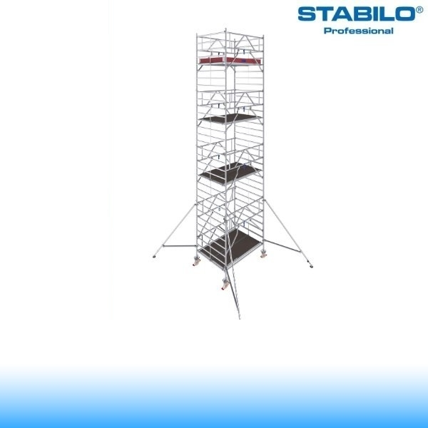 Krause Stabilo Professional gurulóállvány, 5000-es sorozat, mezőhossz 2,00 m , munkamagasság 9,3m