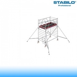 Krause Stabilo Professional gurulóállvány, 5000-es sorozat,mezőhossz 2,50 m, munkamagasság 4,3m