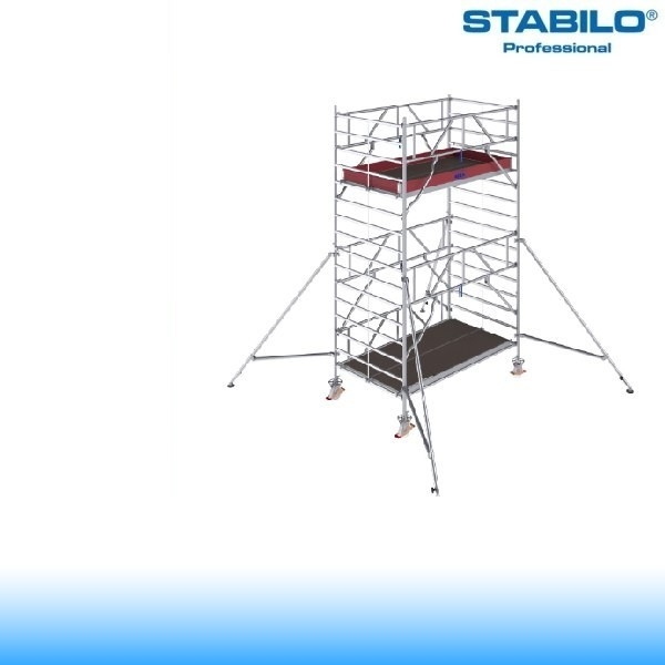 Krause Stabilo Professional gurulóállvány, 5000-es sorozat,mezőhossz 2,50 m , munkamagasság 5,3m