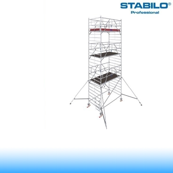 Krause Stabilo Professional gurulóállvány, 5000-es sorozat, mezőhossz 2,50 m , munkamagasság 8,3m