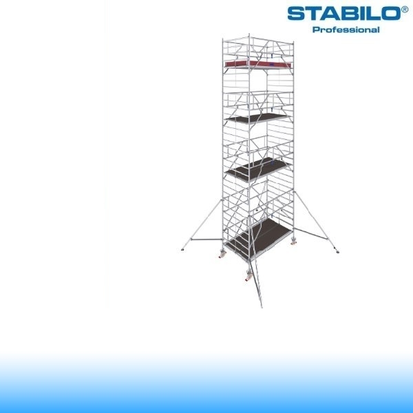 Krause Stabilo Professional gurulóállvány, 5000-es sorozat,mezőhossz 2,50 m , munkamagasság 9,3m
