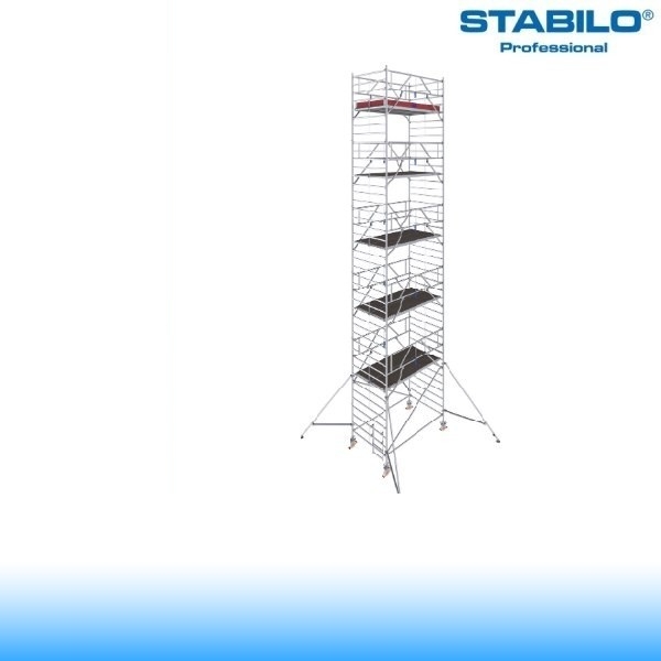 Krause Stabilo Professional gurulóállvány, 5000-es sorozat, mezőhossz 2,50 m,munkamagasság 12,3m