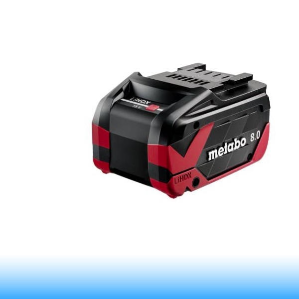 Metabo LiHDX akkuegység 18 V - 8,0 Ah