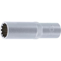 BGS Dugókulcs - Gear Lock, mély | (1/2") | 15 mm