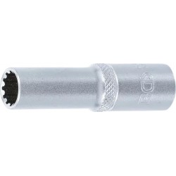 BGS Dugókulcs - Gear Lock, mély | (3/8") | 10 mm