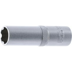 BGS Dugókulcs, Super Lock, mély | (1/2") | 15 mm
