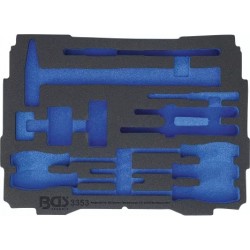 BGS Hab anyagú betét BOXSYS1 & 2 típushoz | üres | 3353 cikkszámhoz
