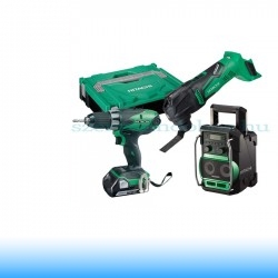 Hitachi (HiKOKI) HILI2500 3 részes Akkus Gépszett