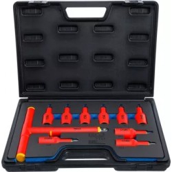BGS VDE-behajtófej készlet | (1/2") | T-profil (Torx) T20 - T55 | 10 darabos
