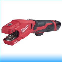 MILWAUKEE M12 PCSS-202C Akkus csővágó INOX akkuval és töltővel