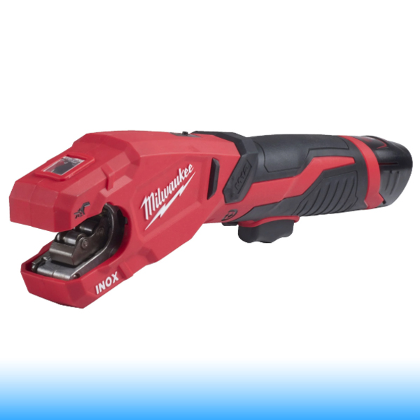 MILWAUKEE M12 PCSS-202C Akkus csővágó INOX akkuval és töltővel