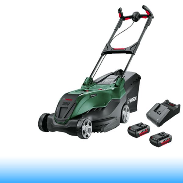 Bosch AdvancedRotak 36V-40-650 Akkumulátoros Fűnyíró – 2 x 2,0 Ah Akkumulátorral és Töltővel