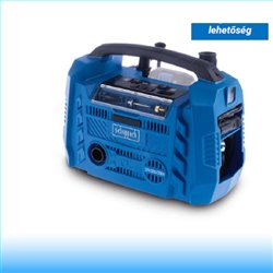 Scheppach AIR FORCE 6, akkus hibrid kompresszor – IXES 20 V, 12 V, 230 V, alapgép