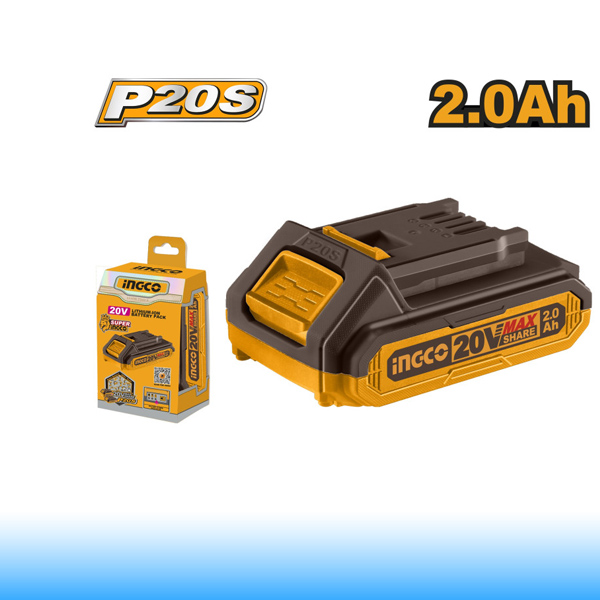 INGCO Akkumulátor 2,0 Ah 20 V