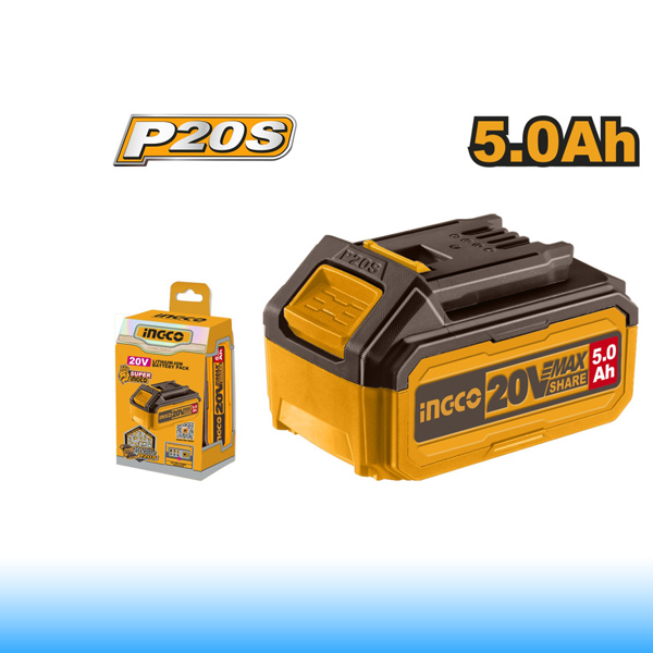 INGCO Akkumulátor 5,0 Ah 20 V