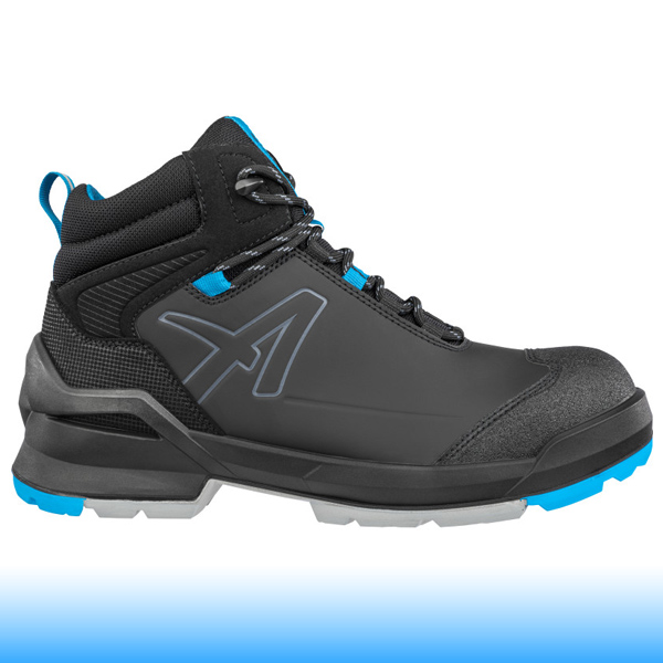 Albatros Taraval Black/Blue Mid S3L ESD FO SR munkavédelmi bakancs 