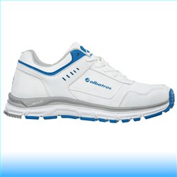 Albatros Whiz ST White Low O2 ESD HRO SRA női munkavédelmi cipő 