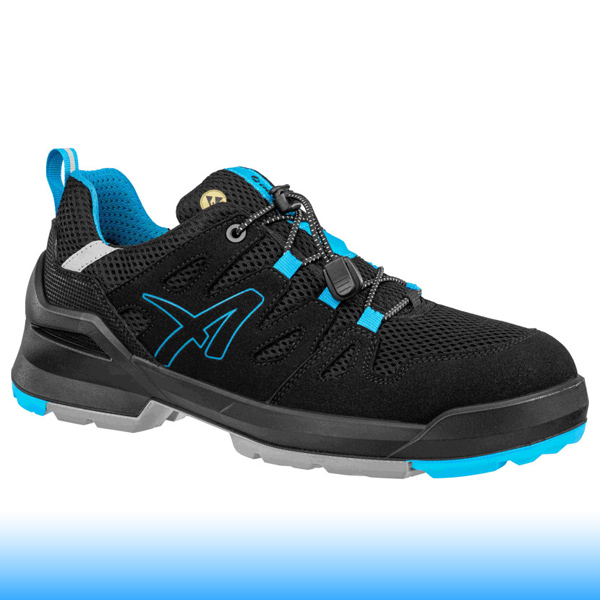 Albatros Fastpack Black/Blue XW Low S1PL ESD FO SR munkavédelmi cipő 