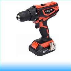 YATO Akkus fúrócsavarozó 40 Nm 18 V Li-Ion (1 x 2,0 Ah akku + töltő)