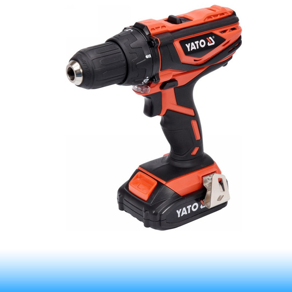 YATO Akkus fúrócsavarozó 40 Nm 18 V Li-Ion (1 x 2,0 Ah akku + töltő)