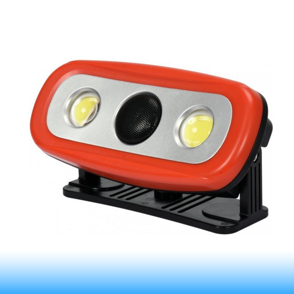 YATO Akkus LED reflektor hangszóróval 2000 lumen