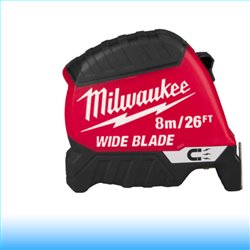 Milwaukee mágneses mérőszalag WIDE BLADE 8m/26ft-35