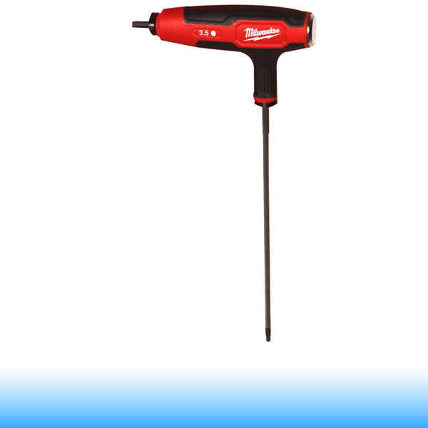 Milwaukee 3.5 mm-es imbuszkulcs ComfortGrip markolattal