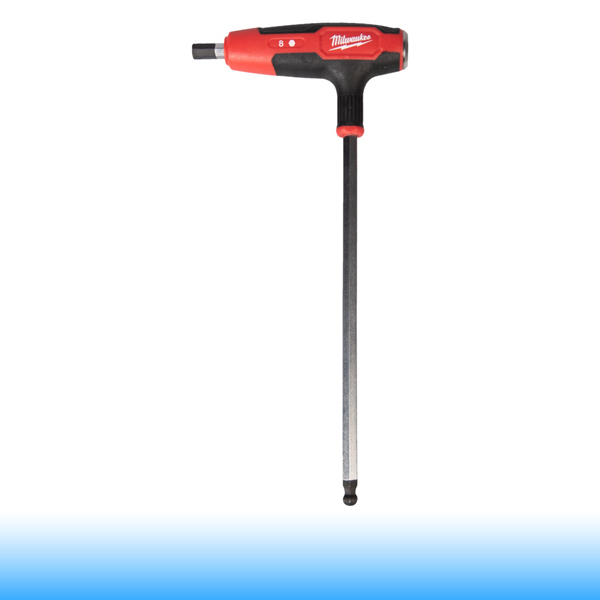 Milwaukee 8 mm-es imbuszkulcs ComfortGrip markolattal