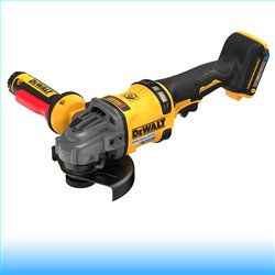 Dewalt 54V XR FLEXVOLT 125 mm-es, oldalfogantyú-észlelős sarokcsiszoló alapgép