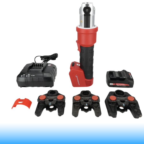 Rothenberger ROMAX NANO iJAWs set, TH, 16-20-26 mm, 2 Ah, CAS présgép szett