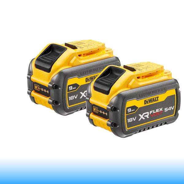 DeWalt 54 V XR 9 Ah FLEXVOLT dupla akkumulátoros kezdőkészlet