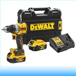 DeWalt DCD805P2LRT-QW akkus ütvefúró-csavarozó 18 V , 34 Nm/90 Nm  1,5 - 13 mm , Szénkefementes , 2 x 5 Ah akku + töltõ , TSTAK