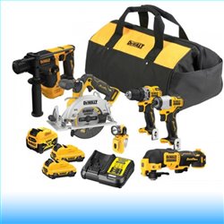 Dewalt DCK611P1D2 Combo szett 6 gépes