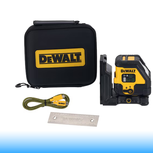 DeWalt USB keresztvonalas, zöld sugarú lézer