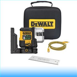 DeWalt 3 x 180 USB zöld sugaras Lézer