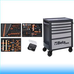 Beta BW 2400RSC24/6-189UT 6 fiókos szerszámkocsi +189db szerszám 