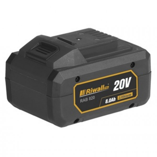 Riwall RAB 820 - 20 V Li-Ion akkumulátor 8 Ah